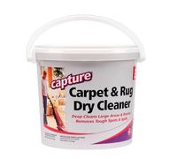 Capture Carpet & Rug Dry Cleaner w/Resealable lid - Home, Car, Dogs & Cats Pet Carpet Cleaner Solution - Strength Odor Eliminator, Stains Spot Remover, Non Liquid & No Harsh Chemical (4 Pound)