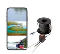 Capture Every Moment of ice Fishing Journey with 3 in 1 Port Fish Camera - IP68 Waterproof and HD Recording include 8LED lights(45M Fish camera)