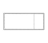 Capture Ship-label 105 x 251mm, Core 76mm, Direct Thermal, With Receipt Part, White, 700 Labels per Roll, 4 Rolls per Box
