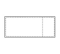 Capture Ship-label 105 x 251mm, Core 76mm, Direct Thermal, With Receipt Part, White, 700 Labels per Roll, 4 Rolls per Box