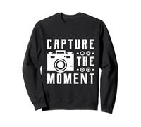 Capture The Moment Photographer Camera Lover Photography Sweatshirt