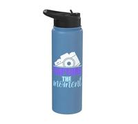 Capture The Moment - Photographer Stainless Steel Insulated Water Bottle