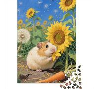 Capture The Spirit of Guinea Pig - 1000 Piece Wooden Puzzle for A Memorable Puzzle-Solving Experience - Ideal for Gift-Giving