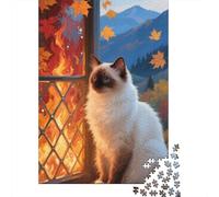 Capture The Spirit of Ragdoll - 1000 Piece Wooden Puzzle for A Memorable Puzzle-Solving Experience - Ideal for Gift-Giving