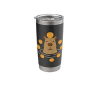 Capture The Zen of A Hot Spring Loving Capybara Stainless Steel Insulated Tumbler