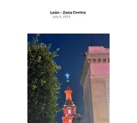 Capture Your Thoughts in a Notebook Inspired by Faith & Travel: Beautiful 6x9 lined notebook features a stunning night view of a church tower in Leon, Guanajuato, Mexico