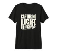 Capturing Light Nature Photographer Premium T-Shirt