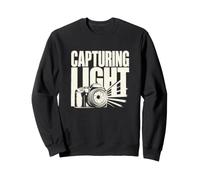 Capturing Light Nature Photographer Sweatshirt