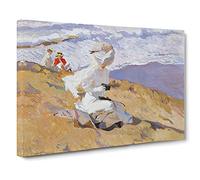 Capturing The Moment By Joaquin Sorolla Y Bastida Canvas Print 30x20 Inch