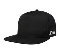 CapUniverse Stage Cap Men - Flat Brim Baseball Snapback Snapback, with Peak, Lining Summer Spring-Summer - One Size Black
