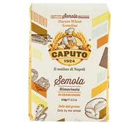 Caputo Semola Rimacinata Di Grano Duro -Durum Wheat Semolina 1 KG, Pack of 10