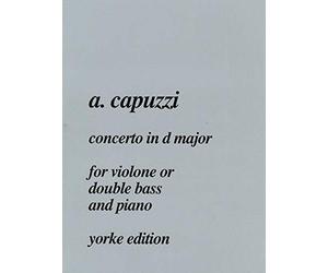 Capuzzi: Concerto in D Major (Double Bass & Piano)