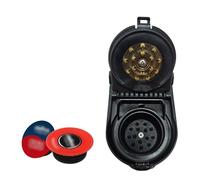 CAPXSNOB Reusable Coffee Capsule Adapter Compatible with A Modo Mio for Warriors1 SV835L Coffee Machine, Perfect for Ristretto, Espresso, Doppio, Lungo