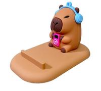 Capy-bara Phone Stand, With Sturdy Structure, 5.2x8.7x5.1cm, Smartphones Universal Holder, Non-Slip Desk Phone Mount, Cute Capy-bara Design, For Home Desk Table Vanity Bed Travel Cubicle