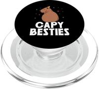 Capy Besties Animal Capybaras Capybara Cute Rodent PopSockets PopGrip for MagSafe