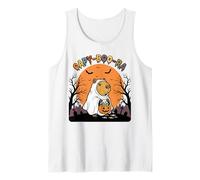 Capy-Boo-Ra Cappy Halloween Funny Capybara Costume Cute Tank Top