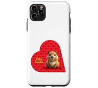 Capy Cuddles - Cute Capybara Valentine Case for iPhone 11 Pro Max