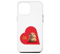 Capy Cuddles - Cute Capybara Valentine Case for iPhone 12 Pro Max