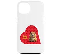 Capy Cuddles - Cute Capybara Valentine Case for iPhone 13