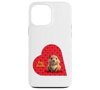 Capy Cuddles - Cute Capybara Valentine Case for iPhone 13 Pro Max