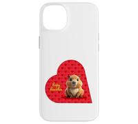Capy Cuddles - Cute Capybara Valentine Case for iPhone 14 Plus
