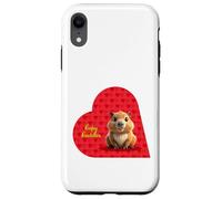 Capy Cuddles - Cute Capybara Valentine Case for iPhone XR