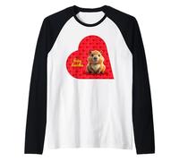 Capy Cuddles - Cute Capybara Valentine Raglan Baseball Tee