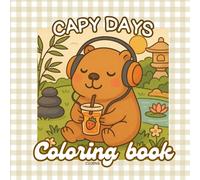 Capy days: Coloring book