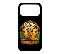 Capy Hour Funny Capybara Tiki Bar Cocktail Vacation Case for iPhone 17 Pro Max