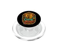 Capy Hour Funny Capybara Tiki Bar Cocktail Vacation PopSockets PopGrip for MagSafe