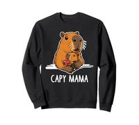 Capy Mama Mother's Day Mom Funny Mama Sweatshirt