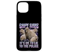 Capy Says: "It’s OK To Lie To The Police" Meme Case for iPhone 15 Plus