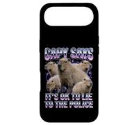 Capy Says: "It’s OK To Lie To The Police" Meme Case for iPhone Air