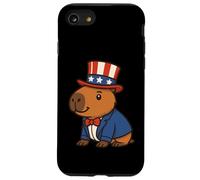 Capybara 4th July Patriotic Independence Day Boys Girls Kids Case for iPhone SE (2020) / 7 / 8