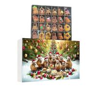 Capybara Advent Calendars 2025 24 Days Countdown Calendar, Cute Animal Advents Calendars With 24 Capybaras Toys, Capybaras Christmas Decorations