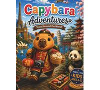 Capybara Adventures: Travel Around the World for Kids Ages 4-12 | Discover Countries, Landmarks, Animals, Cultures, and Fun Facts with a Cute ... World Travel Adventure for Kids Ages 4-12