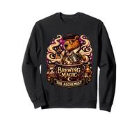 Capybara Alchemist Brewing Magic Sweatshirt