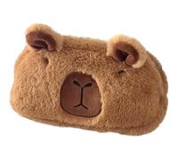 Capybara Animal Pencil Pouch,Cute Capybara Plush Pencilcase,Portable Stationery Pencils Bag,Kawaii Pencil Pouch with Zipper,Girls Boys Student Teenage for School & Office Supplies, Desk Organizer