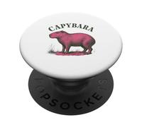 Capybara Animal Wildlife Nature Lover Exotic Pet PopSockets Adhesive PopGrip