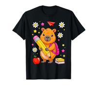 Capybara Backpack Pencil Books Toddler Kids Back to School T-Shirt