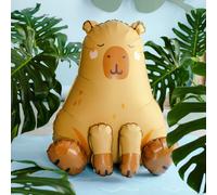 Capybara Balloon | Giant Foil Safari Animal Party Decoration | 63 x 80 cm