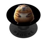 Capybara Be Capy Rodent Capy Lover Funny Capybara PopSockets Adhesive PopGrip