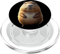 Capybara Be Capy Rodent Capy Lover Funny Capybara PopSockets PopGrip for MagSafe