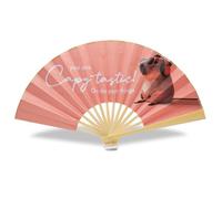 Capybara Birthday Decorations - Hand Fans Folding Stress Relief Gifts Relaxing Gifts for Women Desk Decorations (Capybara Gift)