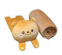 Capybara Blanket - Cute Blanket | Soft Portable Multi-Purpose Comfortable Bed Throws Nap Mat For Kids, Home and Travel, Offices, Capybara Shape Nap Mats