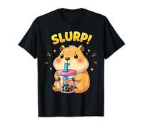 Capybara Boba Tea Bubble Milk Japanese Kawaii Graphic T-Shirt