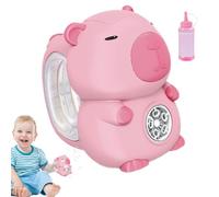 Capybara Bubble Machine - Easy operations, Battery Powered, Compact Size, Safe Material | Maker Toy, Kids Party Fun, Outdoor Entertainment, Birthday Gift, Family Play, Summer Portable Blower