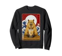 Capybara Bubble Tea Japanese Funny Kawaii Anime Sweatshirt