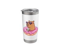 Capybara Bubble Tea Lovely Cute Capyboba Boba Milk Tea Stainless Steel Insulated Tumbler