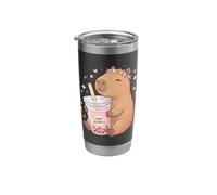 Capybara Bubble Tea Stainless Steel Insulated Tumbler